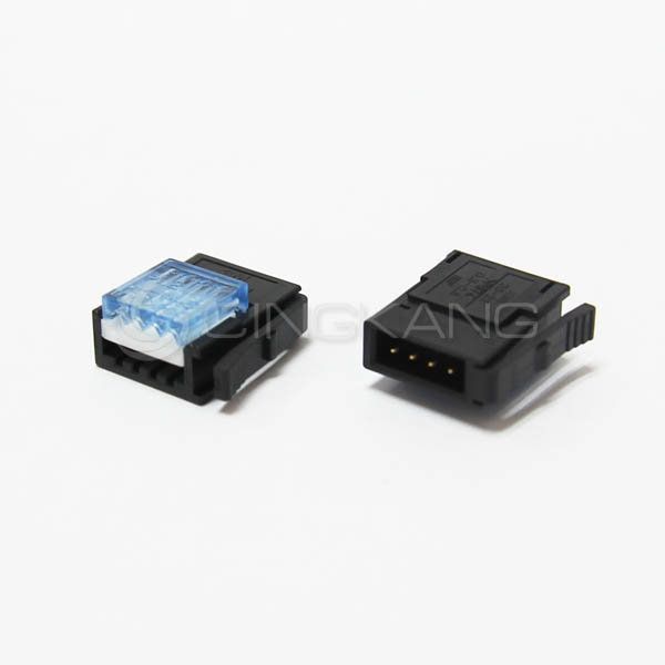 3M 37104-2165-000 FL 4PIN 藍(lán)色 公頭 20-22AWG