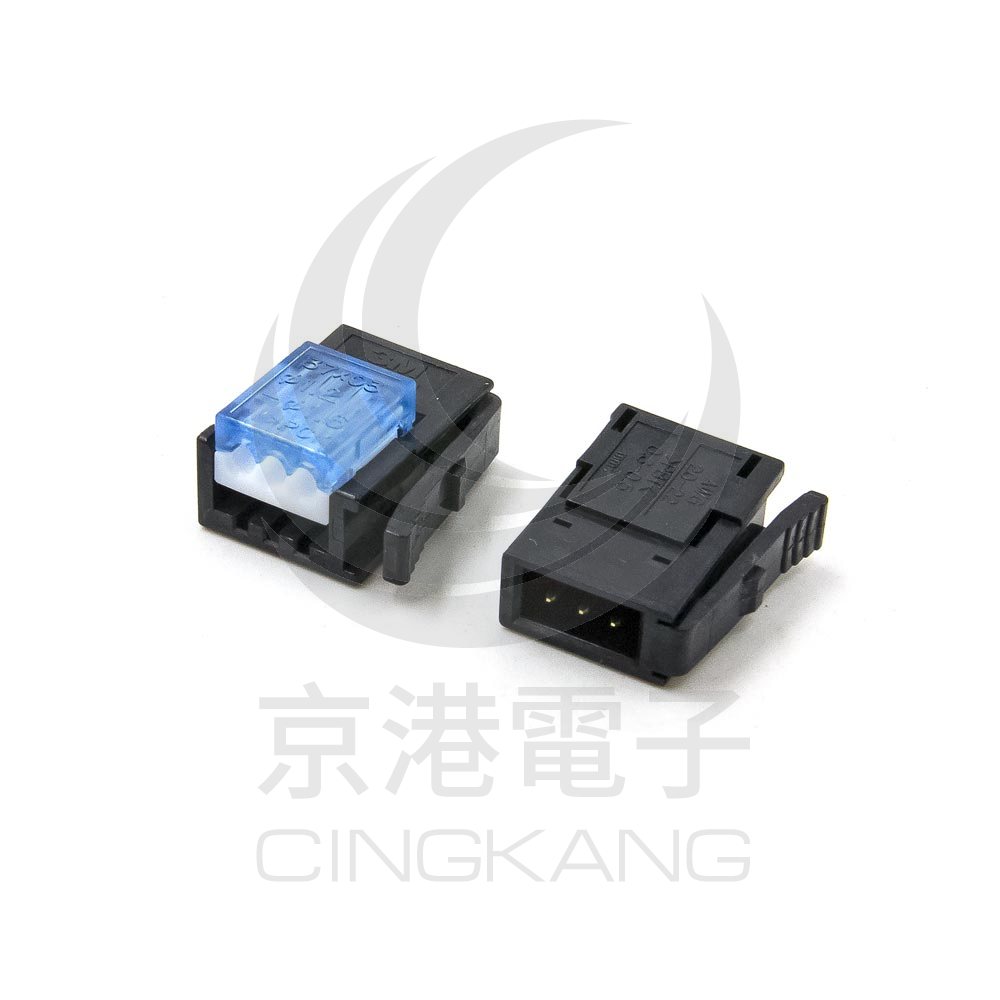 3M 37103-2165-000 FL 3PIN 藍(lán)色 公頭 20-22AWG